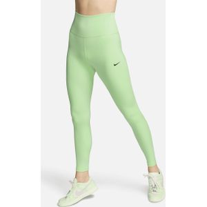 Nike One lange legging met hoge taille voor dames - Groen