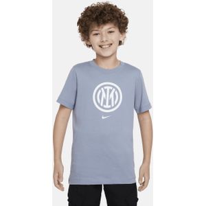 Inter Milan Crest Nike T-shirt voor kids - Blauw