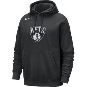 Brooklyn Nets Club Nike NBA-hoodie voor heren - Zwart