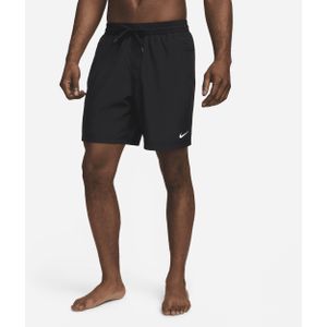 Nike Form Dri-FIT multifunctionele herenshorts zonder binnenbroek (18 cm) - Zwart