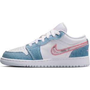 Air Jordan 1 Low SE kinderschoenen - Blauw
