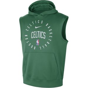 Boston Celtics Spotlight Nike mouwloze NBA-hoodie met Dri-FIT voor heren - Groen