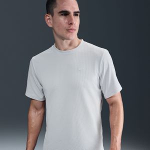 Nike Primary Dri-FIT multifunctionele herentop met korte mouwen - Grijs