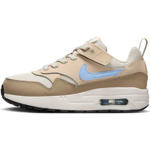 Nike Air Max 1 EasyOn kleuterschoenen - Wit