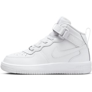 Nike Force 1 Mid EasyOn kleuterschoenen - Wit