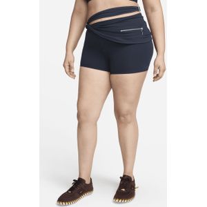 Nike x Jacquemus gelaagde damesshorts - Blauw