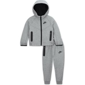 Nike Sportswear Tech Fleece Full-Zip Set tweedelige babyset met hoodie - Grijs