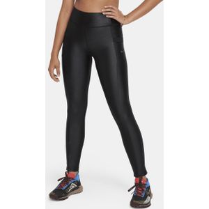 Nike Dri-FIT One legging met zakken voor meisjes - Zwart