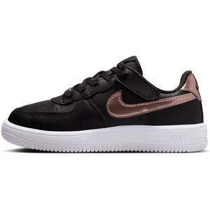 Nike Force 1 Low SE EasyOn kleuterschoenen - Zwart