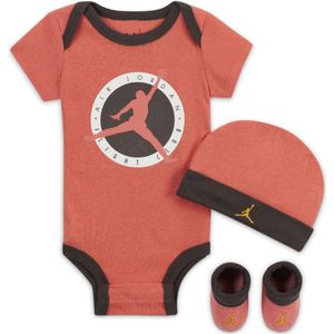 Jordan MVP 3-Piece Box Set Driedelige rompertjesset voor baby's - Oranje