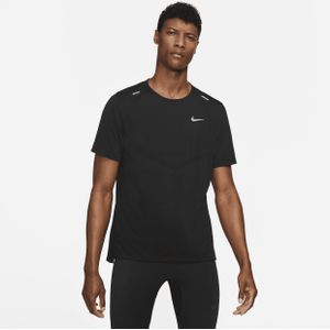 Nike Rise 365 Dri-FIT hardlooptop met korte mouwen voor heren - Groen