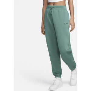 Nike Sportswear Phoenix Fleece Oversized joggingbroek met hoge taille voor dames - Groen