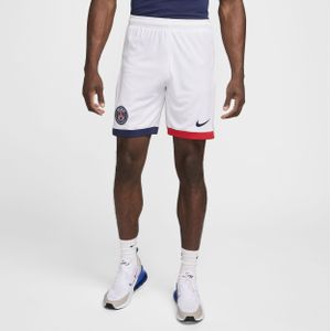 Paris Saint-Germain 2024/25 Stadium Uit Nike Dri-FIT replicavoetbalshorts voor heren - Wit