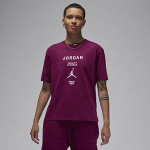 Jordan girlfriend T-shirt voor dames - Rood