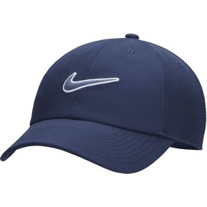 Nike Club ongestructureerde Swoosh pet - Blauw