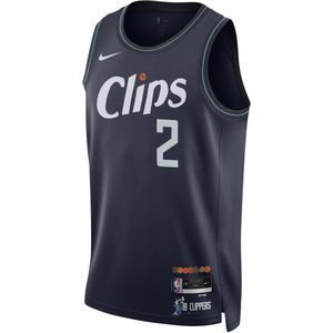 Kawhi Leonard LA Clippers City Edition 2023/24 Nike Dri-FIT Swingman NBA-jersey voor heren - Blauw