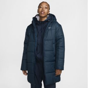 Nike Sportswear Classic Puffer Therma-FIT ruimvallende parka voor dames - Blauw