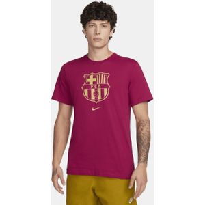 FC Barcelona Crest Voetbalshirt voor heren - Rood