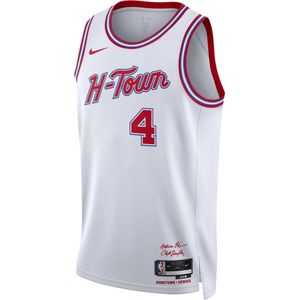 Jalen Green Houston Rockets City Edition 2023/24 Nike Dri-FIT Swingman NBA-jersey voor heren - Wit