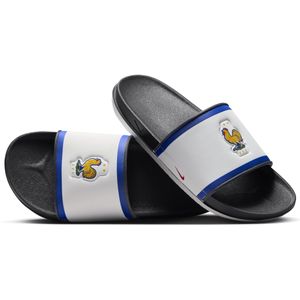 Offcourt (FFF) Nike slippers - Wit