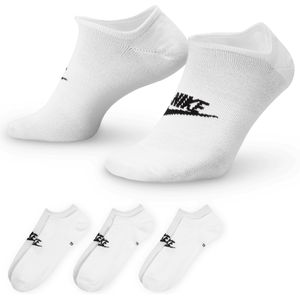 Nike Sportswear Everyday Essentials Onzichtbare sokken (3 paar) - Wit
