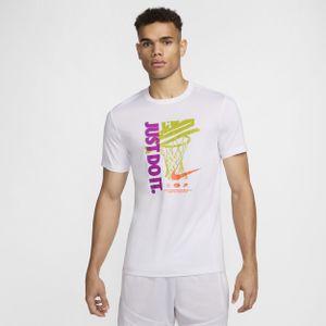 Nike Dri-FIT basketbalshirt voor heren - Wit