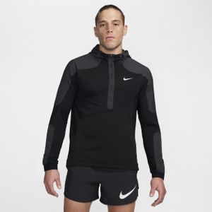 Nike Hardlooptop met lange mouwen voor heren - Zwart