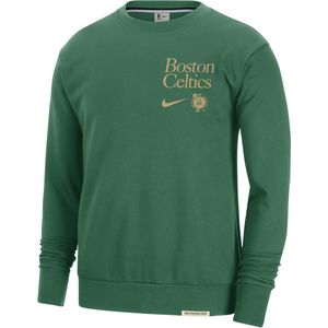 Boston Celtics Standard Issue Nike NBA-sweatshirt met ronde hals en Dri-FIT voor heren - Groen