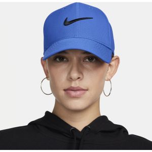 Nike Dri-FIT Club gestructureerde Swoosh pet - Blauw