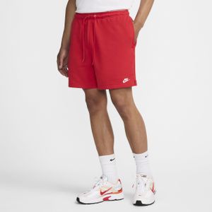 Nike Club flowshorts van sweatstof voor heren - Zwart