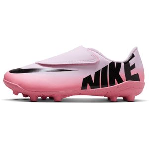 Nike Jr. Mercurial Vapor 15 Club low top voetbalschoenen voor kleuters (meerdere ondergronden) - Roze
