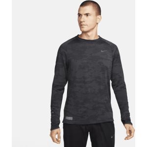 Nike Therma-FIT ADV Running Division hardlooptop met lange mouwen voor heren - Zwart