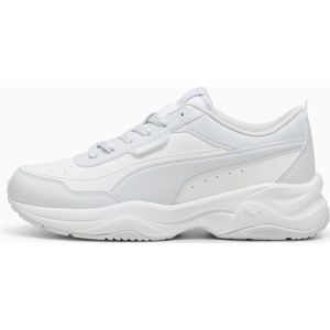 PUMA Cilia Mode sportschoenen voor Dames, Wit/Zilver