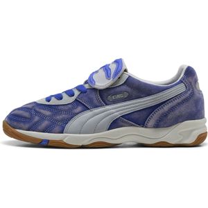 PUMA x KIDSUPER King Indoor uniseks sneakers, Blauw/Grijs, Maat 46