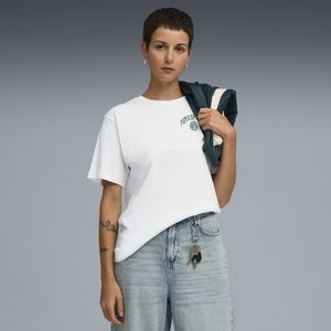 PUMA - Wardrobe Essentials - T-shirt - Wit - Relaxed Fit