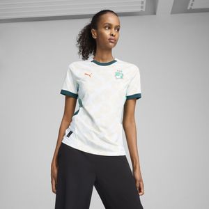 PUMA Ivoorkust 2025 uitshirt voor Dames, Wit, Maat S