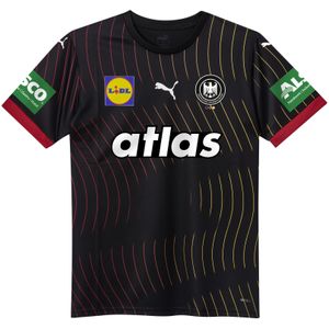 PUMA - Duitsland - Handbal Uitshirt - Zwart/Rood