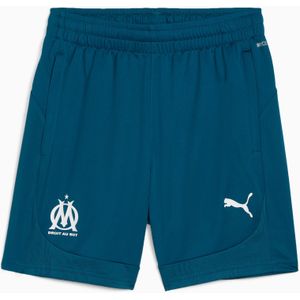 PUMA Olympique de Marseille trainingsshort, Blauw/Wit