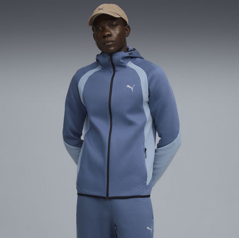 Puma - Evostripe - Sweatshirt - Met Rits - Slim Fit - Lange Mouwen