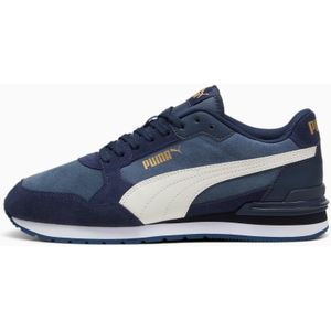 PUMA ST Runner v4 Suede unisex sneakers voor Heren, Blauw/Grijs/Wit