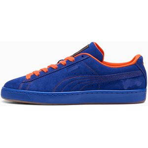 PUMA x ROCKET LEAGUE Suede sneakers voor Dames, Blauw/Oranje