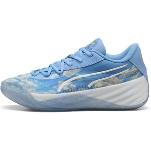 PUMA - All-Pro NITRO - Basketbalschoenen - Blauw/Wit