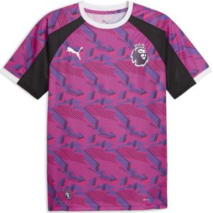 PUMA Premier League Brilliance shirt voor Heren, Zwart/Wit, Maat S