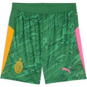 PUMA - AC Milan 25/26 - Keepersshort - Groen/Oranje