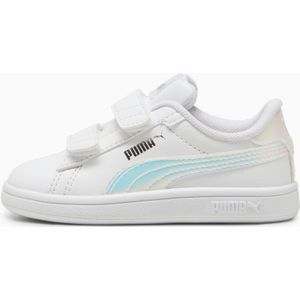 PUMA Smash 3.0 Holo 2.0 sneakers, Zilver/Wit