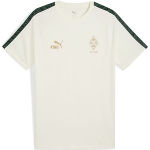PUMA - KING T-shirt - Wit/Goud - Heren