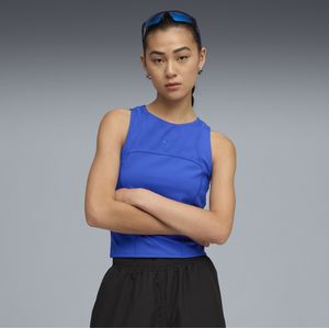 PUMA Nine To Five top voor Dames, Blauw, Maat XXS