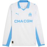 PUMA - Olympique de Marseille 25/26 - Thuisshirt - Blauw/Wit - Lange Mouwen