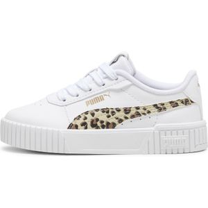 Carina 2.0 Animal Update sneakers voor Dames, Wit/Goud, Maat 28 | PUMA