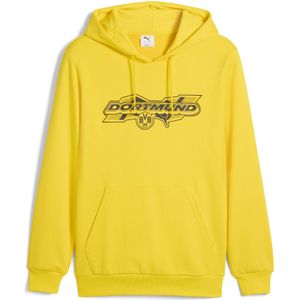 PUMA - FtblCulture - Hoodie - Zwart/Geel - Heren